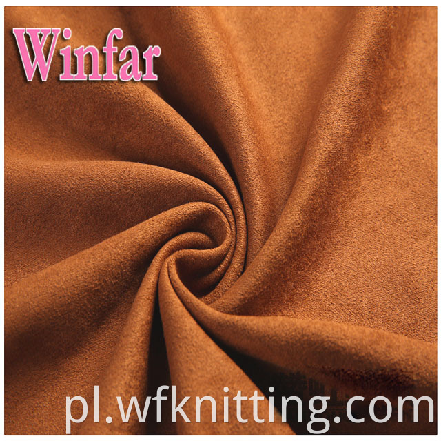 Microfiber Knit Suede Fabric